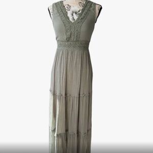 Rebellion green dress